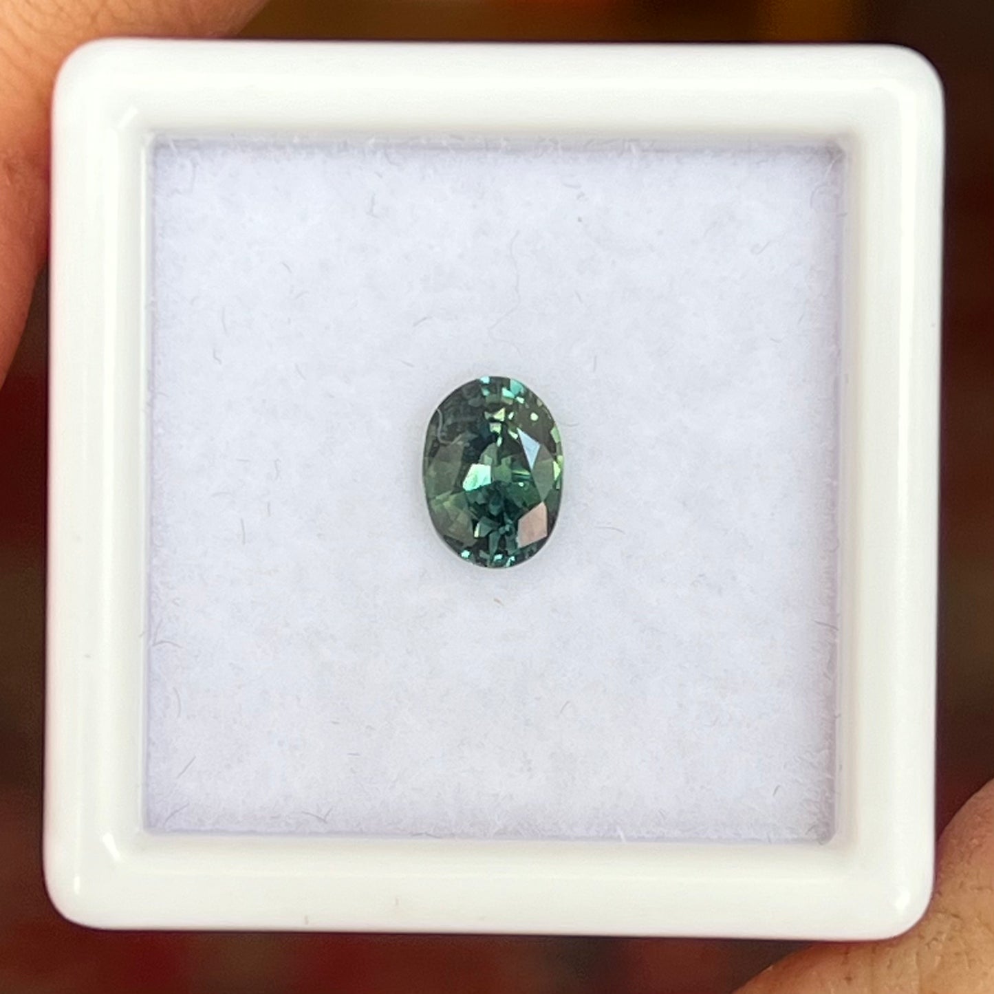 0.84ct Teal Sapphire