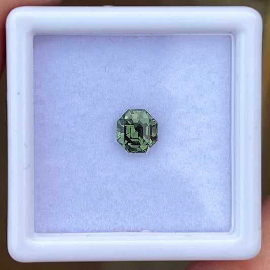 0.71ct Green Sapphire