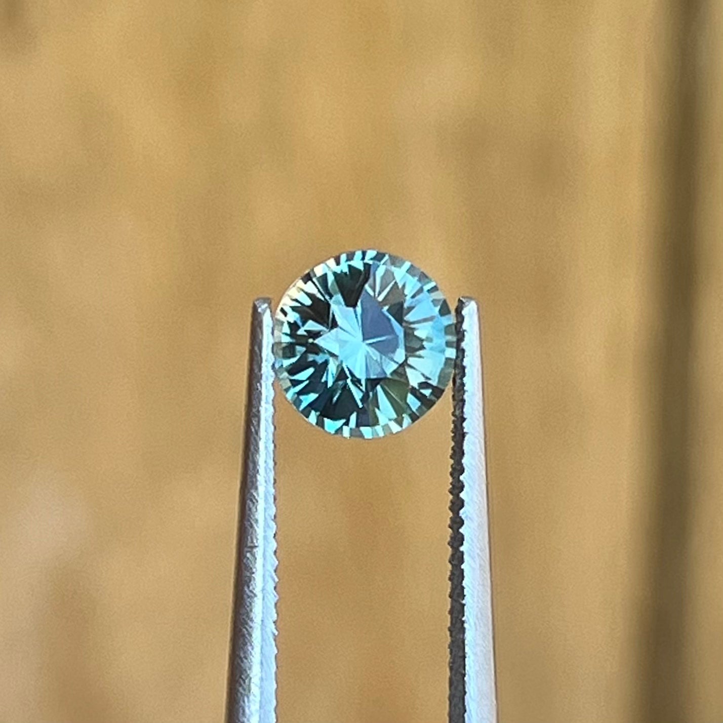 1.31ct Unheated Teal Sapphire