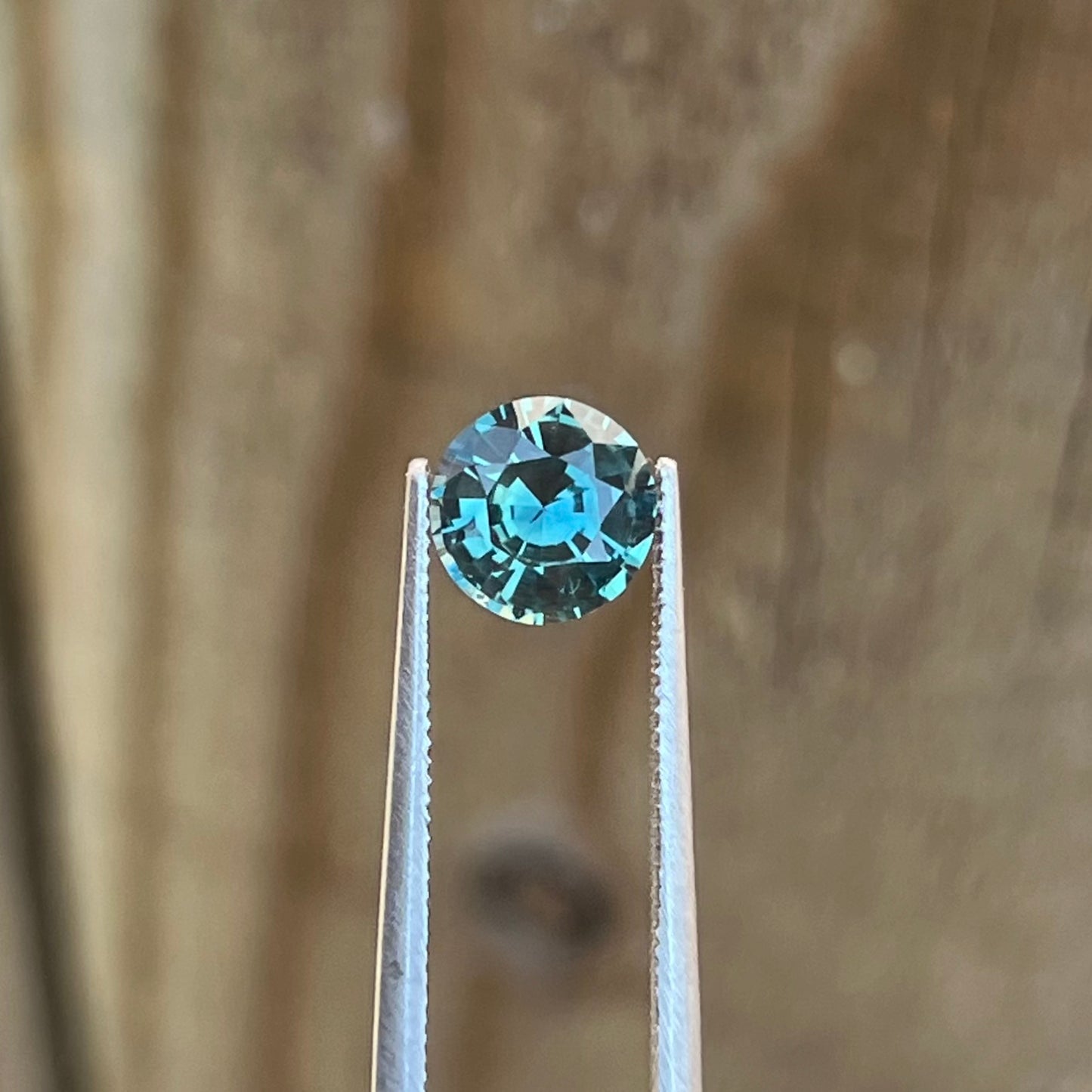 1.55ct Unheated Teal Sapphire