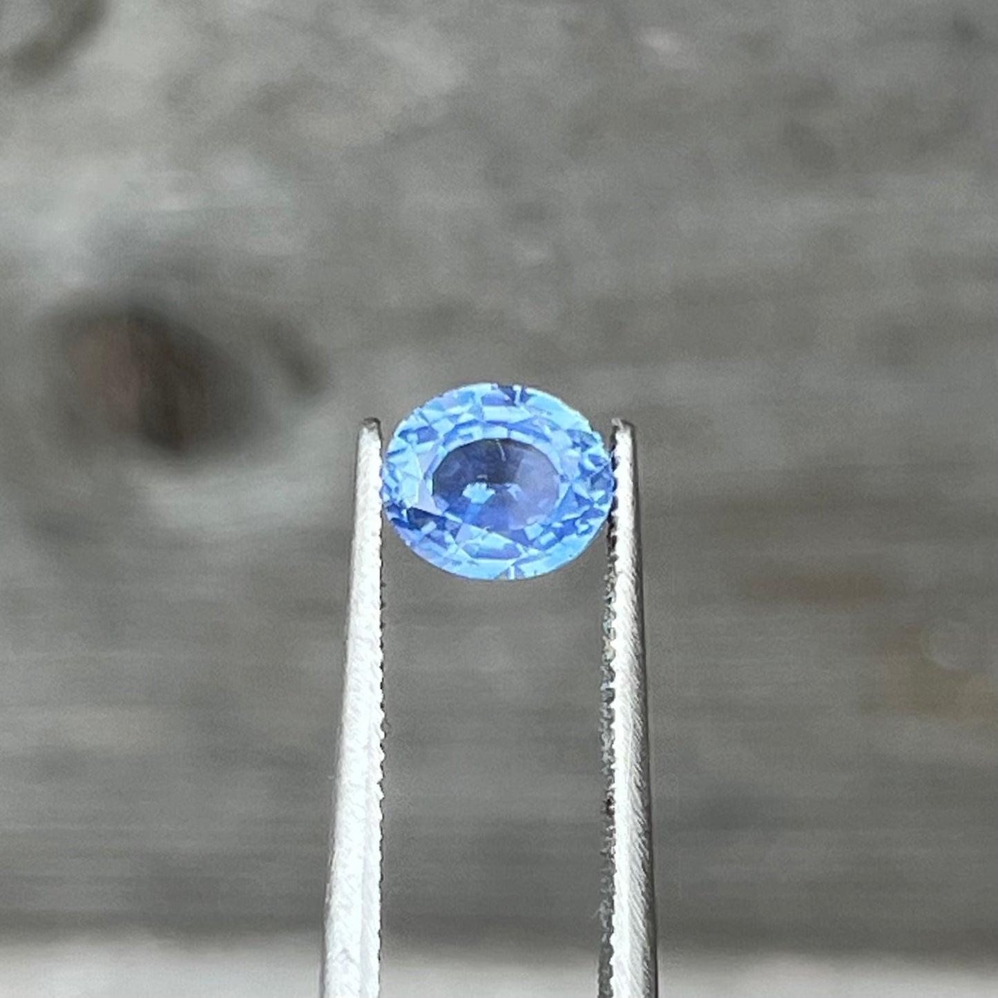 1.38ct Unheated Cornflower Blue Sapphire