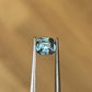 1.08ct Unheated Icy Teal Sapphire