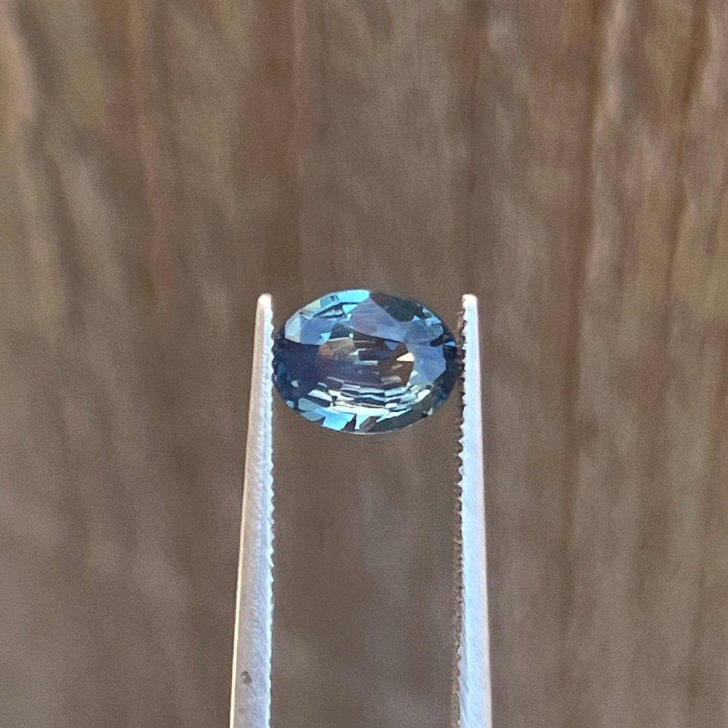 1.21ct Unheated Teal Sapphire