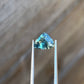 1.56ct Unheated Green Teal Sapphire