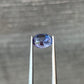 1.14ct Unheated Colour Change Blue to Purple Sapphire