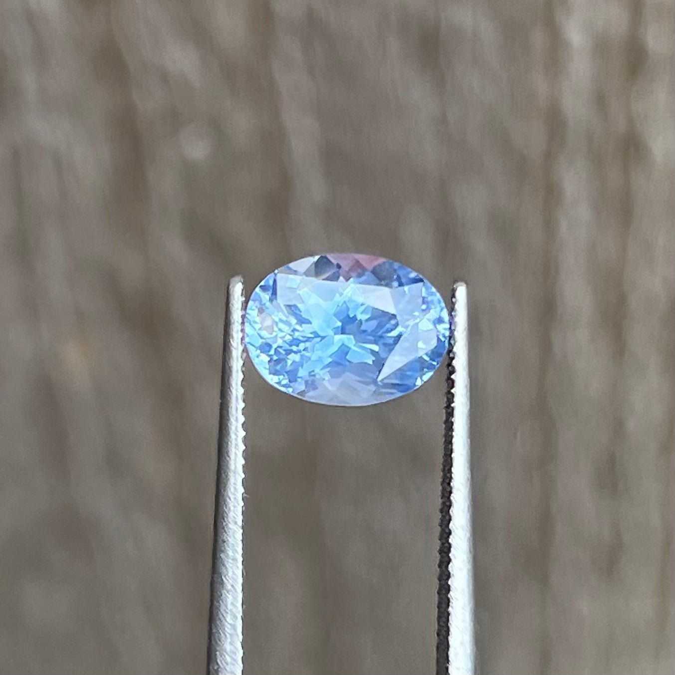 2.14ct Pastel Blue Sapphire