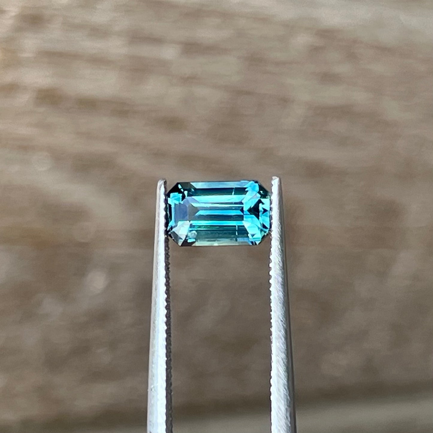 1.51ct Unheated Teal Sapphire