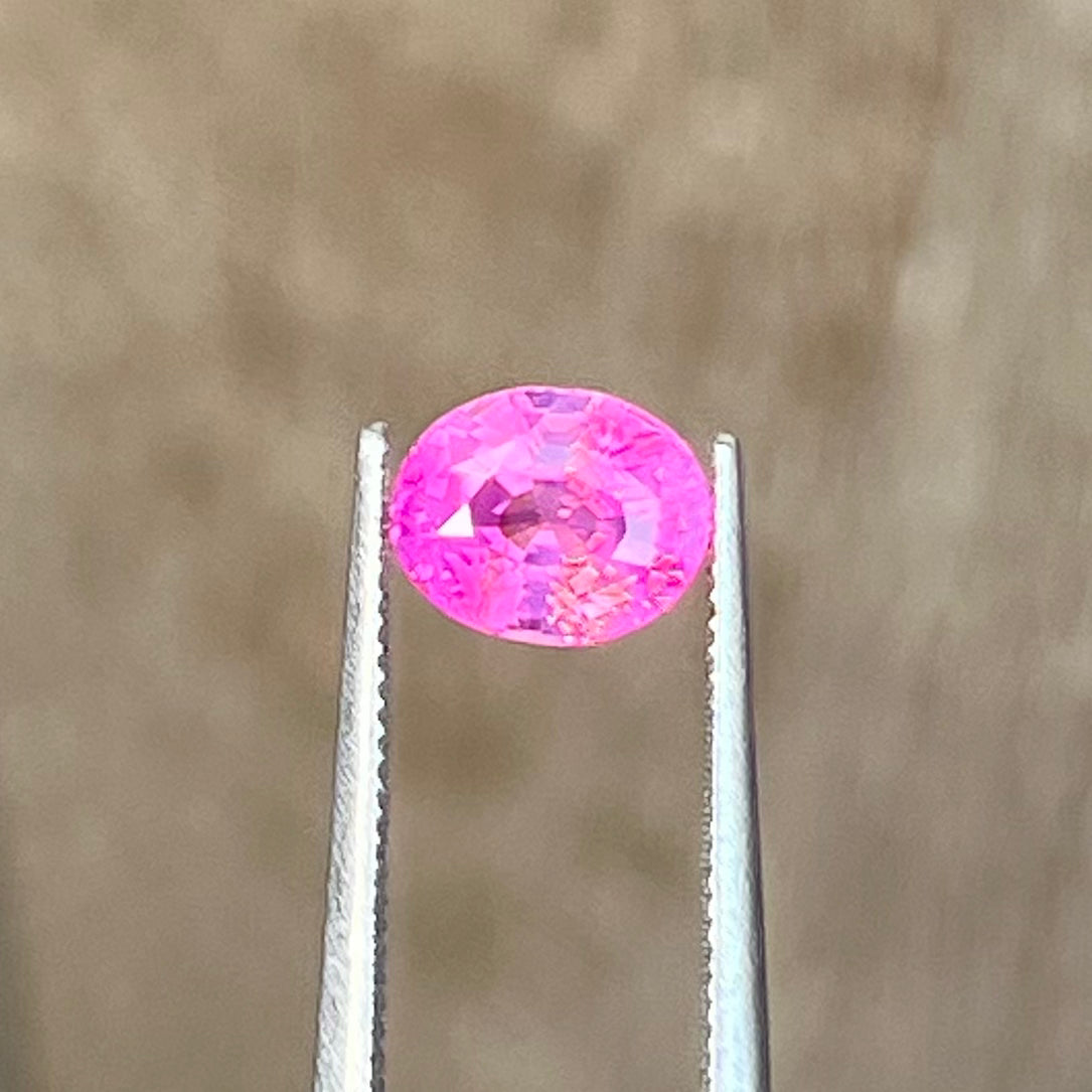 1.38ct Unheated Padparadscha Sapphire