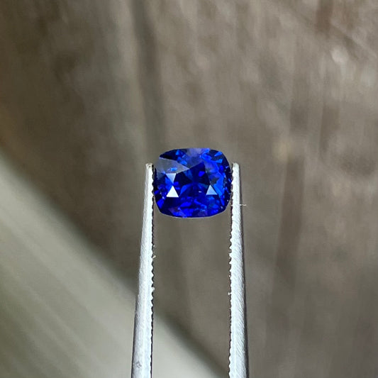 1.58ct Vivid Royal Blue Sapphire