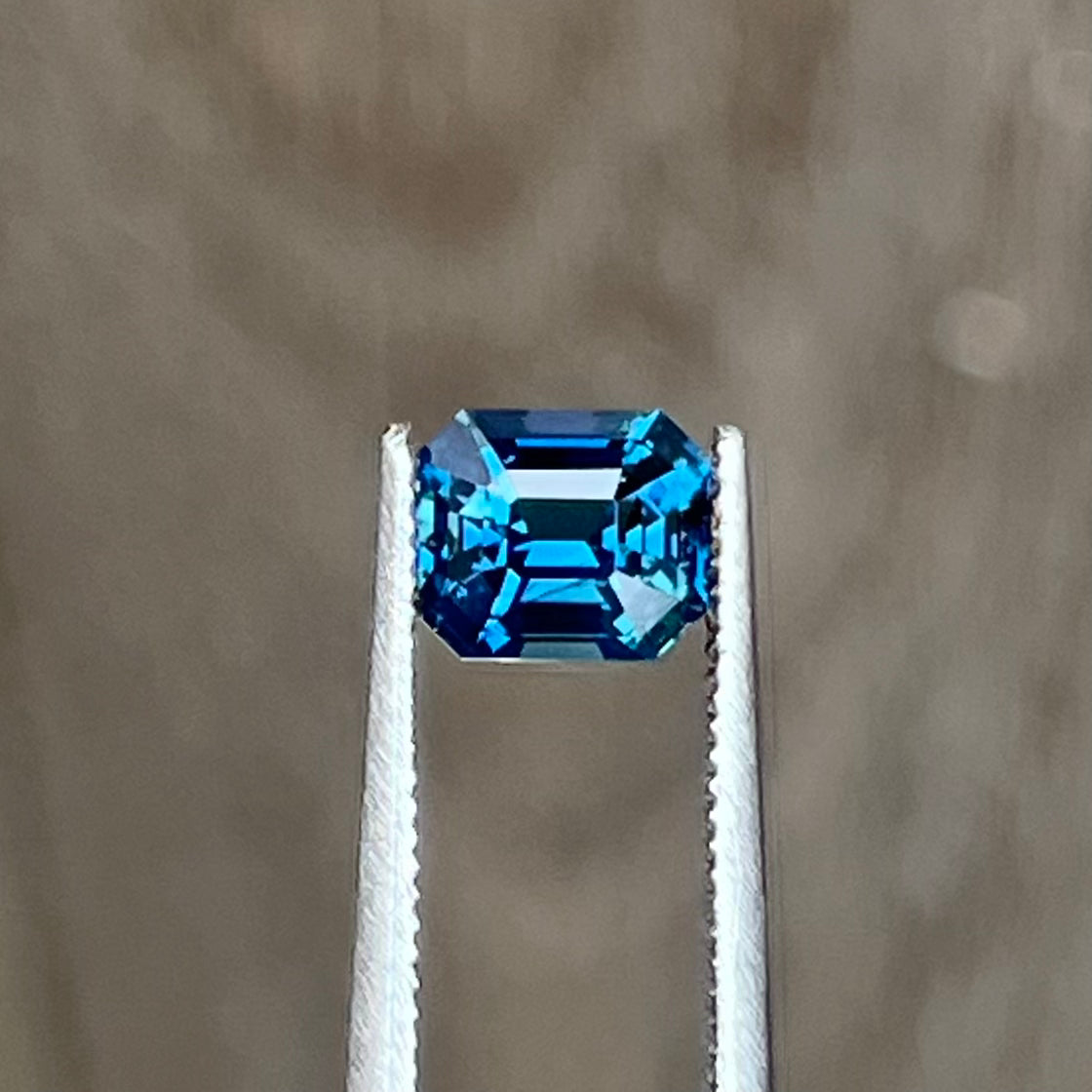 1.18ct Unheated Teal Sapphire