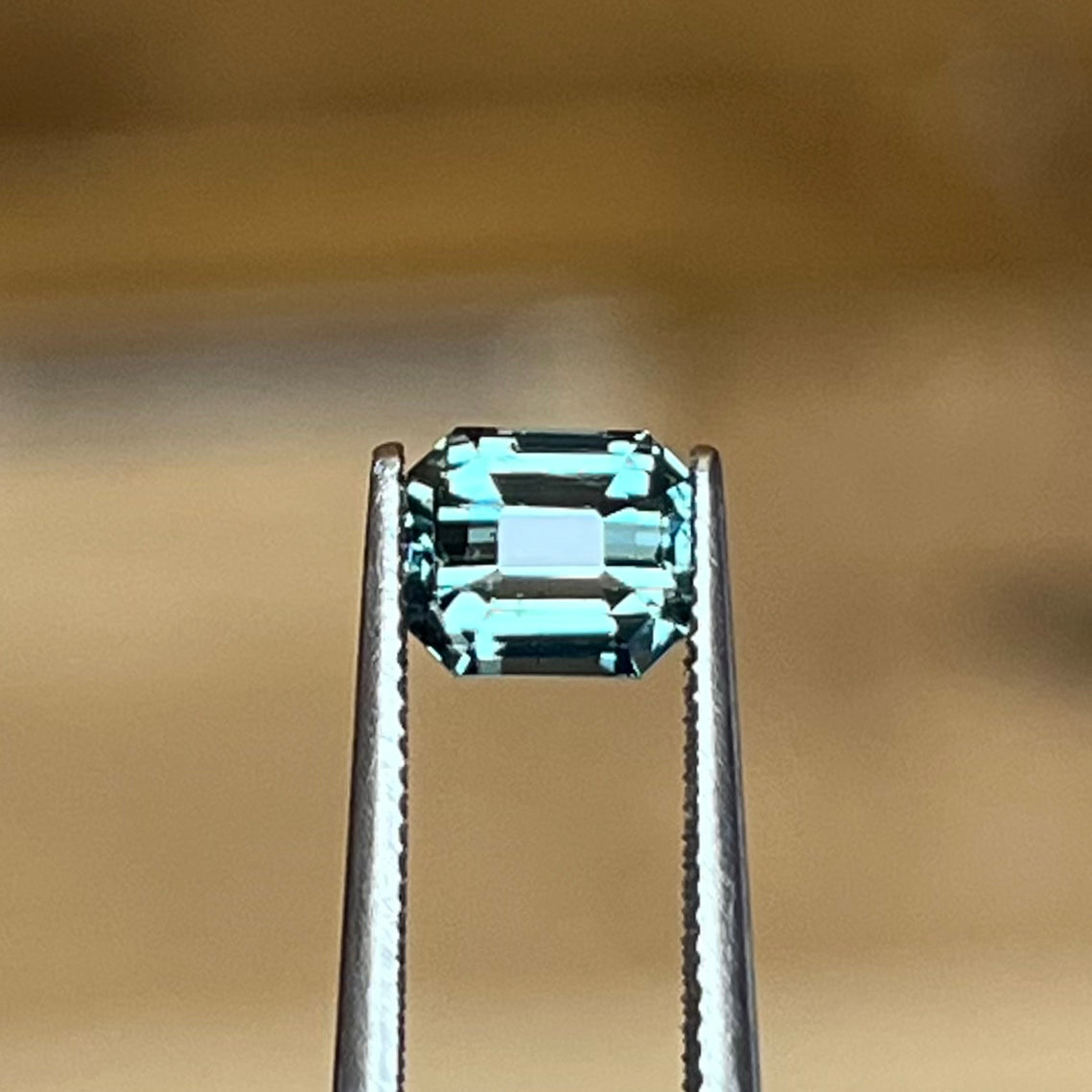 1.21ct Unheated Teal Sapphire