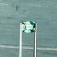 1.55ct Unheated Green Sapphire - 6.50 x 5.32 x 4.42mm