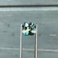 1.79ct Unheated Green Bi-colour Sapphire - 6.36 x 6.19 x 4.76mm