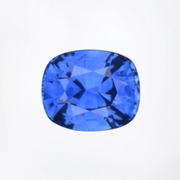 3.07ct Vivid Blue Sapphire - 8.92 x 7.46 x 5.24mm - GIA
