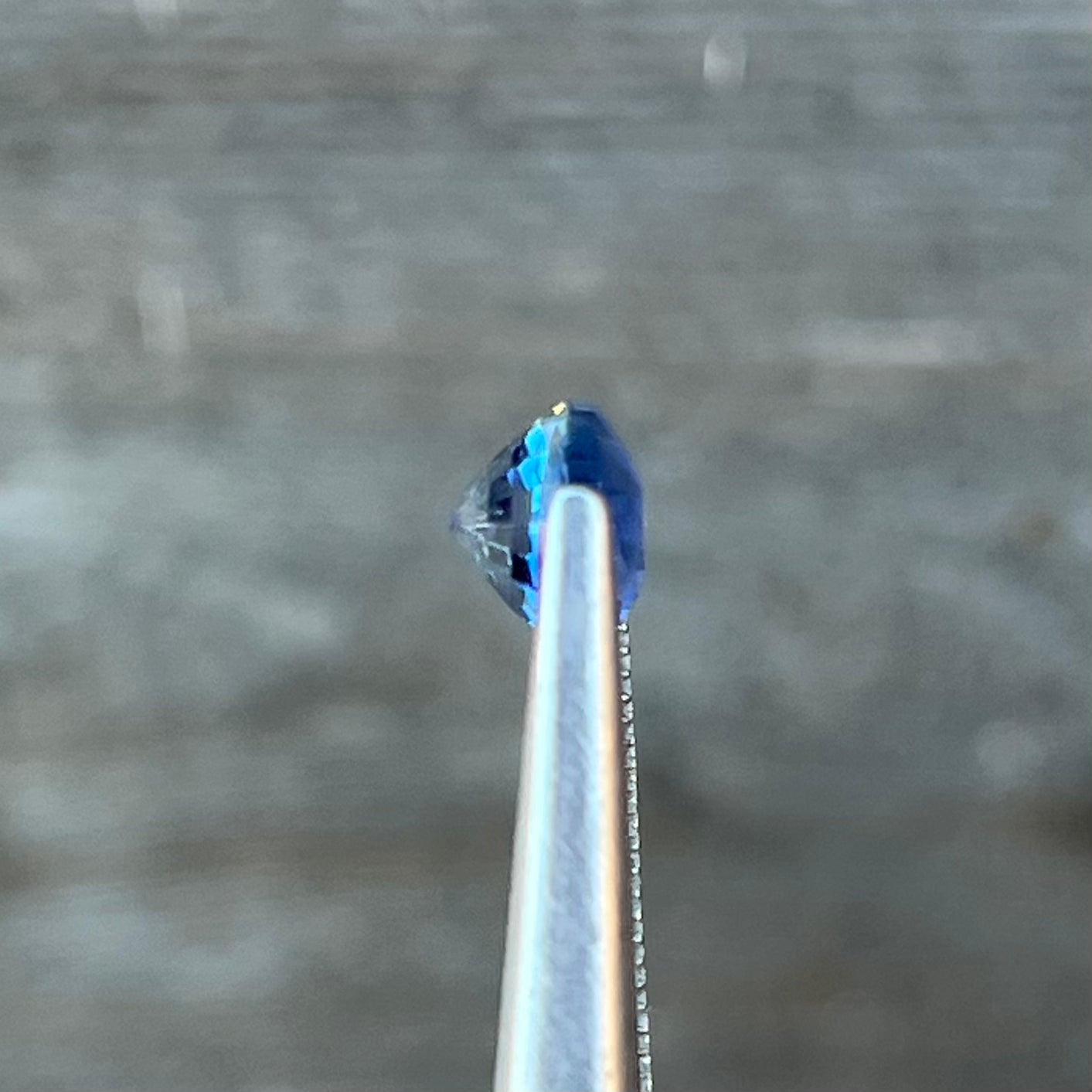 2.07ct Unheated Blue Sapphire