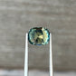 2.46ct Unheated Bi-colour Teal Sapphire