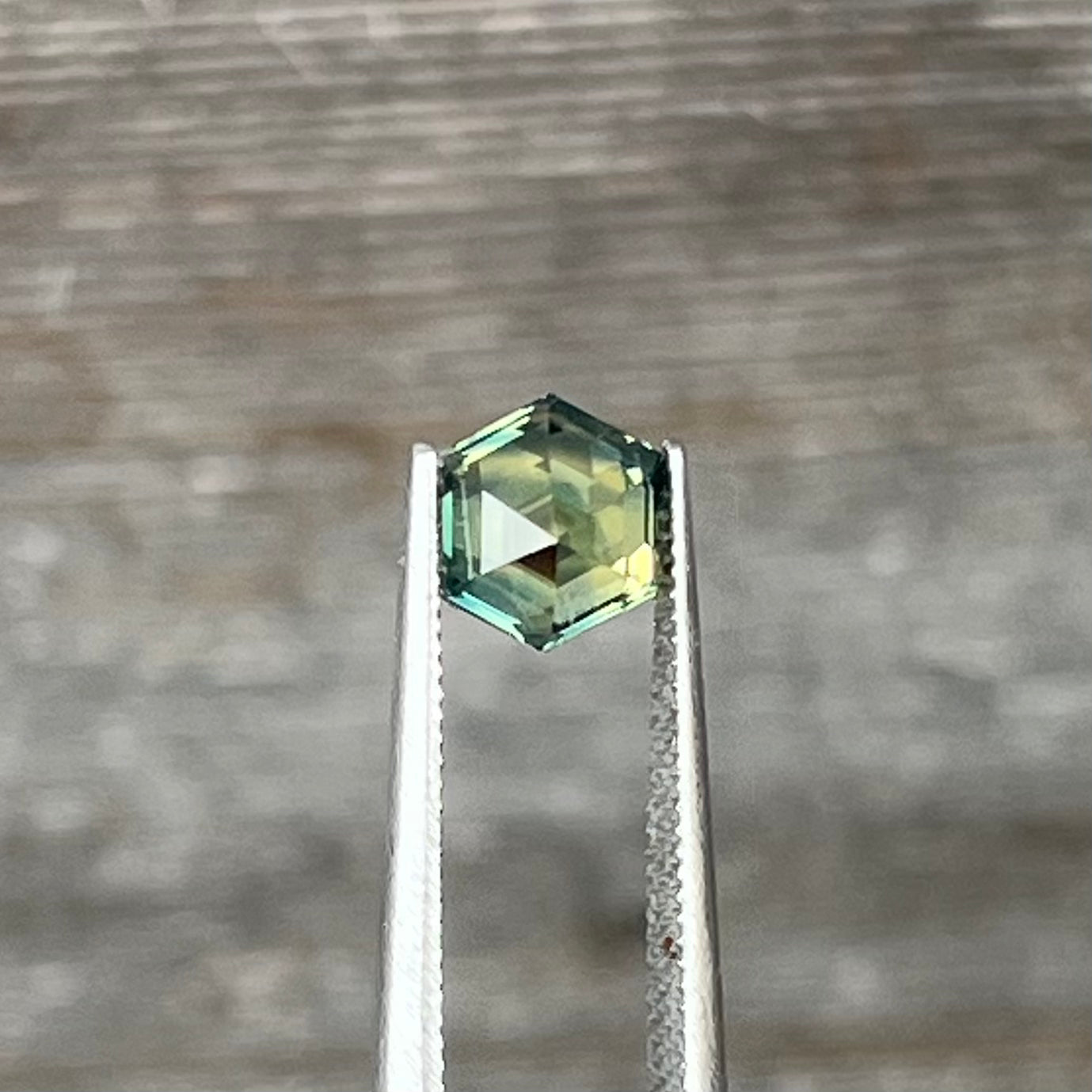 1.56ct Unheated Green Sapphire
