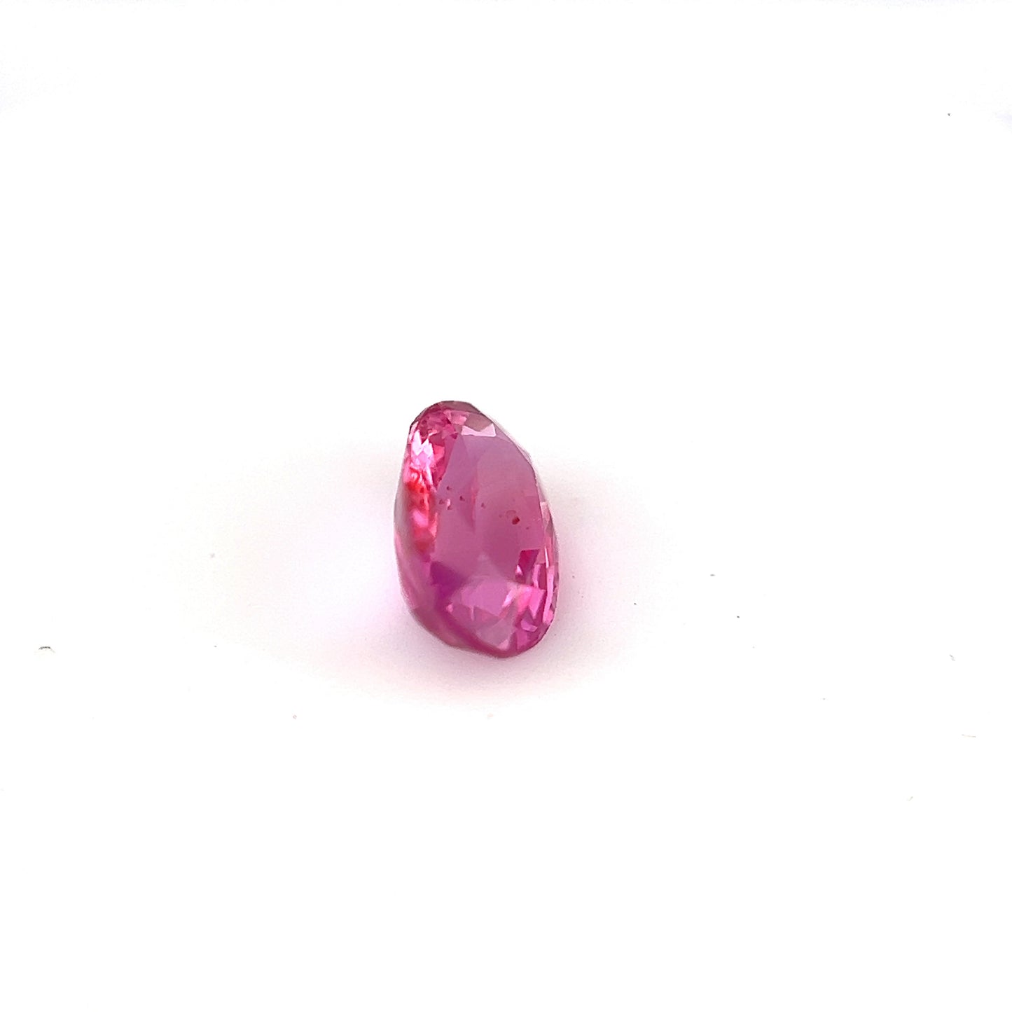 0.92ct Unheated Orangish Pink Sapphire