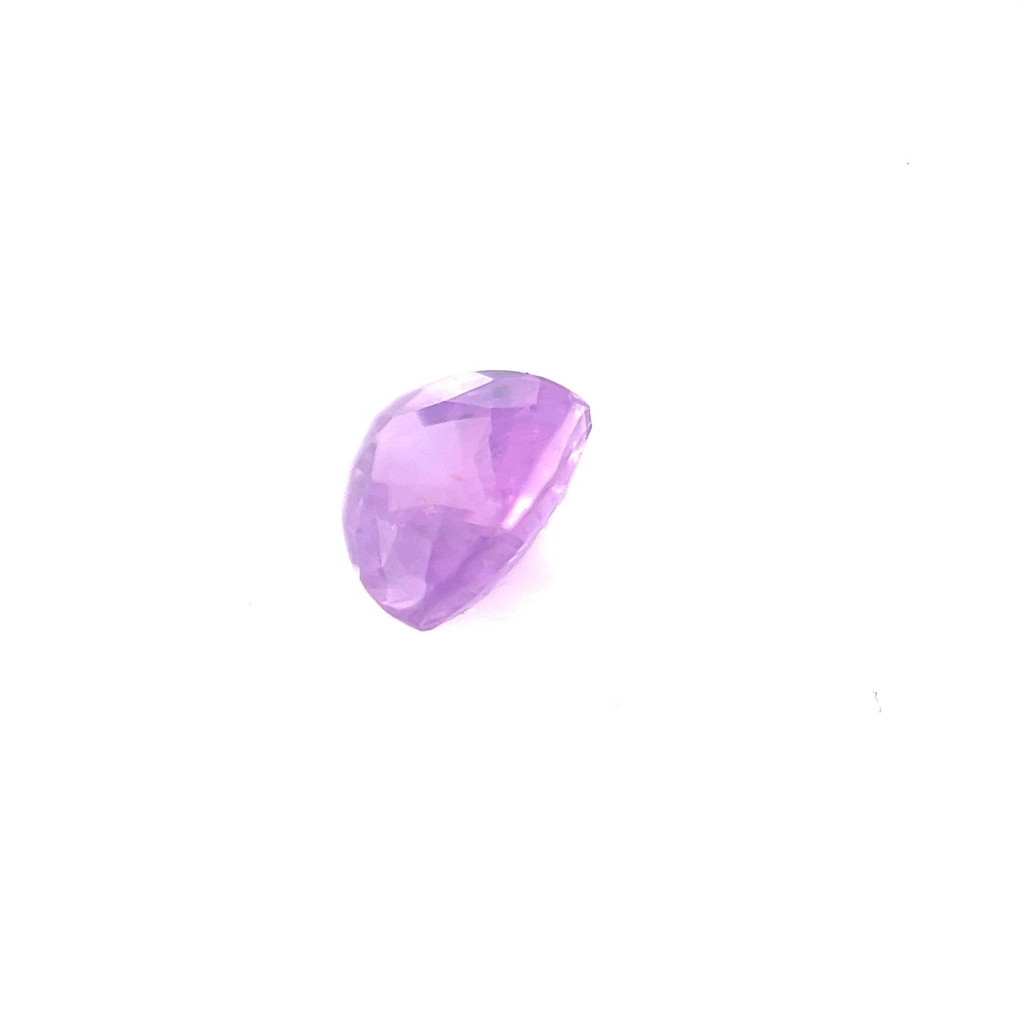 0.95ct Unheated Pinkish Purple Sapphire