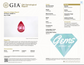 1.05ct Unheated Pink Sapphire - 8.20 x 5.42 x 3.10mm - with GIA Report