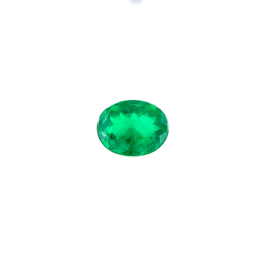 0.90ct Vivid Green Emerald - 7.12 x 5.62 x 3.52mm