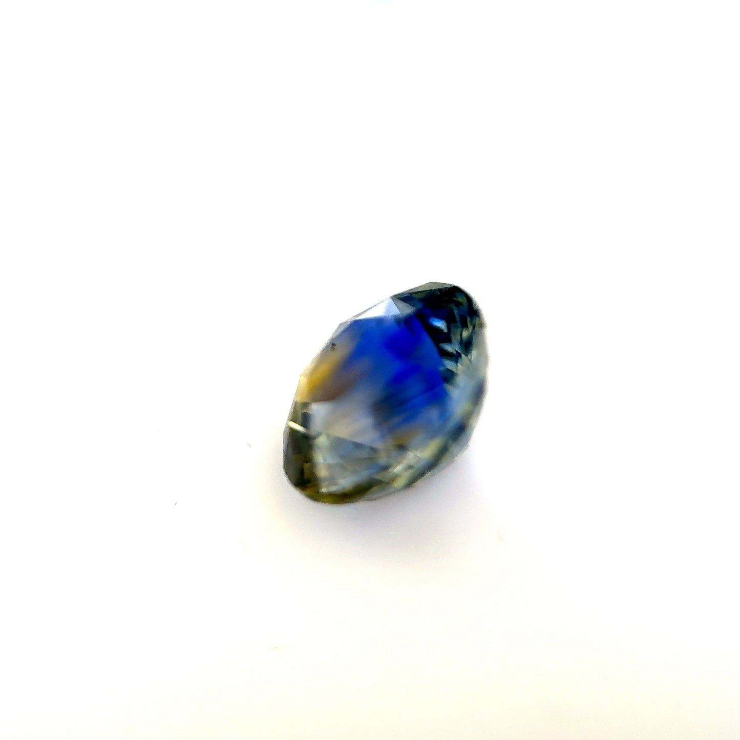 2.58ct Blue & Yellow Bi-colour Sapphire - 7.68 x 5.21mm