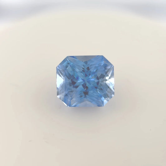 2.13ct Unheated Pastel Blue Sapphire - 6.91 x 6.12 x 4.99mm
