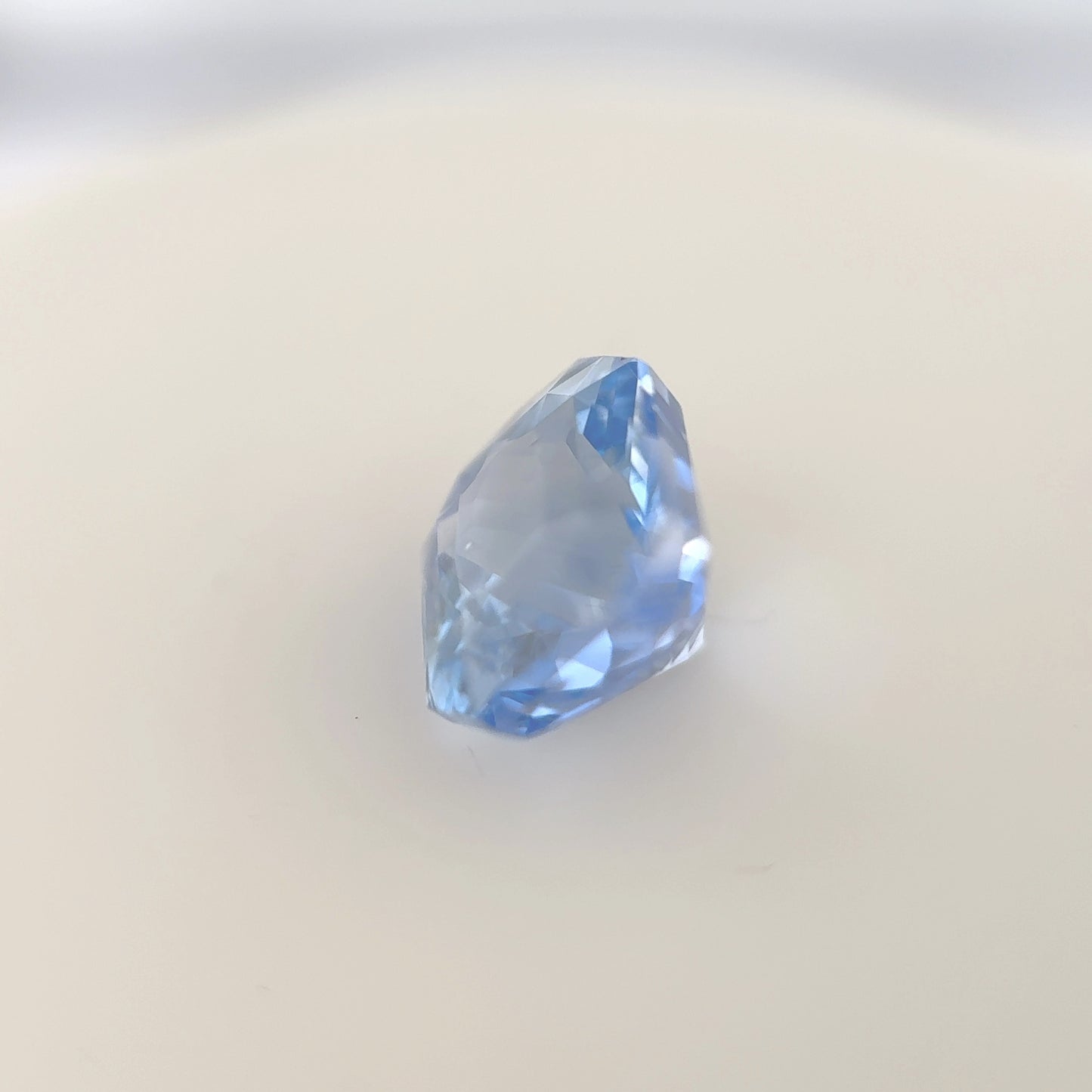 2.13ct Unheated Pastel Blue Sapphire - 6.91 x 6.12 x 4.99mm