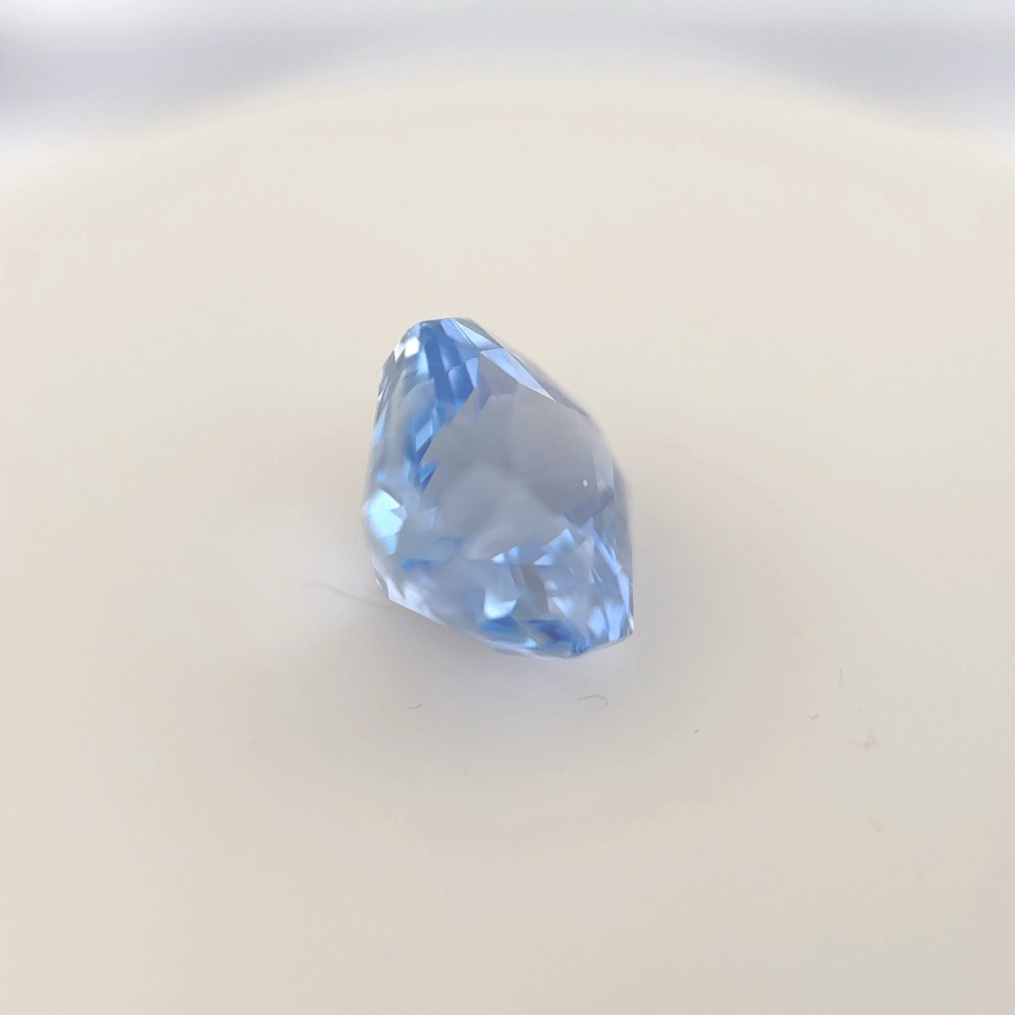 2.13ct Unheated Pastel Blue Sapphire - 6.91 x 6.12 x 4.99mm