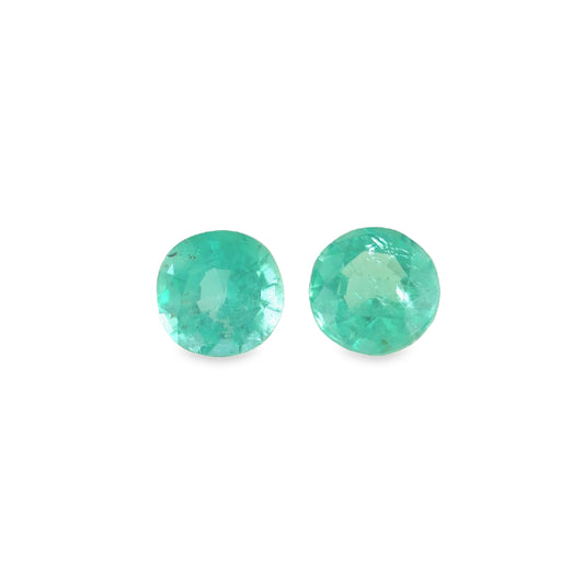 1.15ct Emerald Pair - 5.15 x 3.52mm