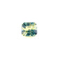 1.01ct Unheated Green & Yellow Bi-Colour Sapphire