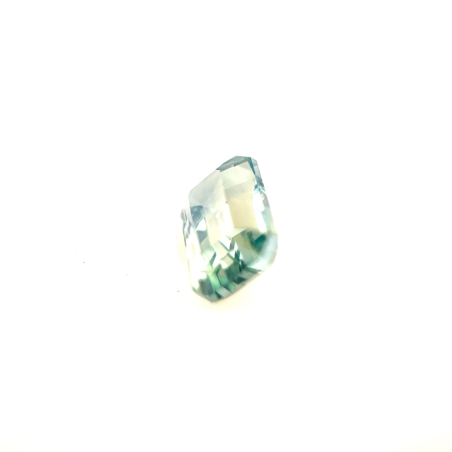 1.55ct Unheated Bi-colour Green Sapphire