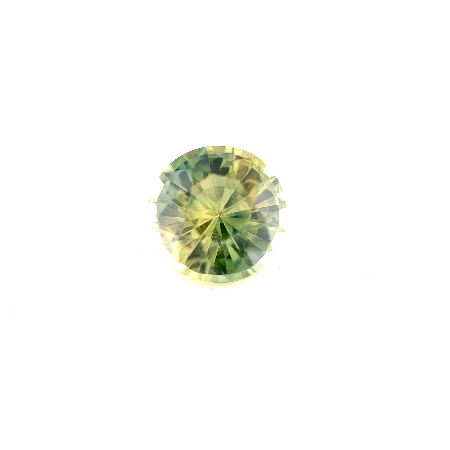 1.55ct Unheated Bi-colour Green Sapphire