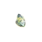 2.46ct Unheated Bi-colour Teal Sapphire
