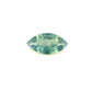 1.23ct Unheated Green Sapphire - 10.05 x 5.39 x 3.25mm