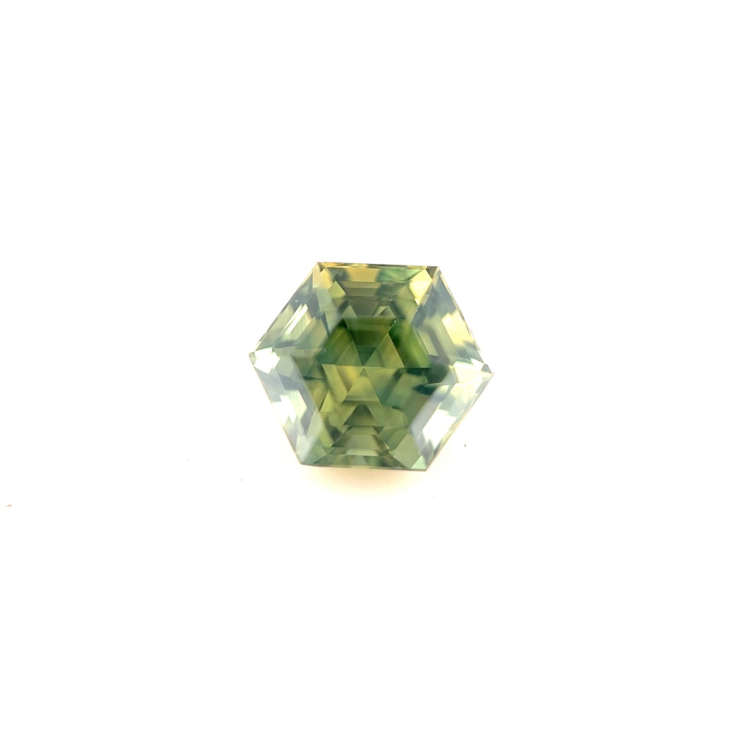 1.56ct Unheated Green Sapphire