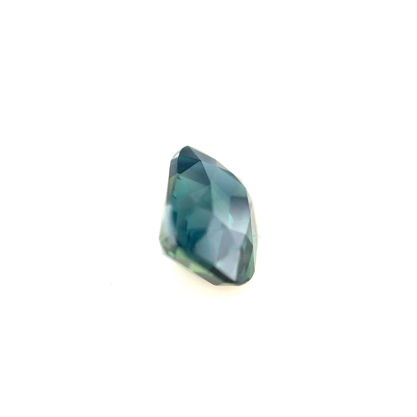 2.37ct Unheated Teal Sapphire - 8.13 x 6.27 x 4.84mm