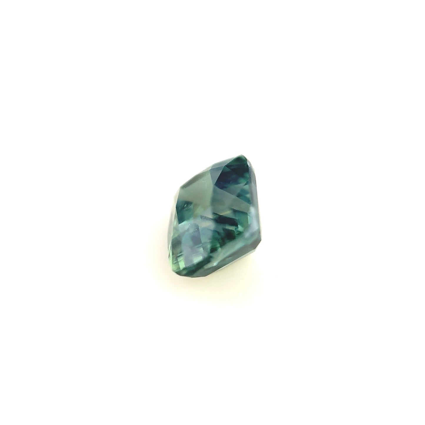 1.55ct Unheated Green Sapphire - 6.50 x 5.32 x 4.42mm