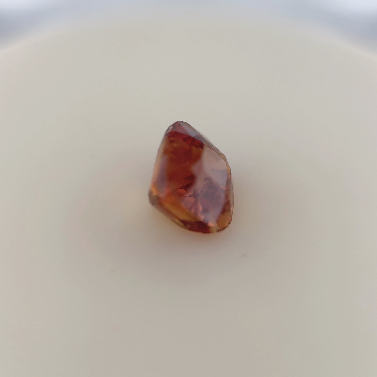1.51ct Unheated Orange Sapphire - 6.21 x 5.62 x 4.68mm