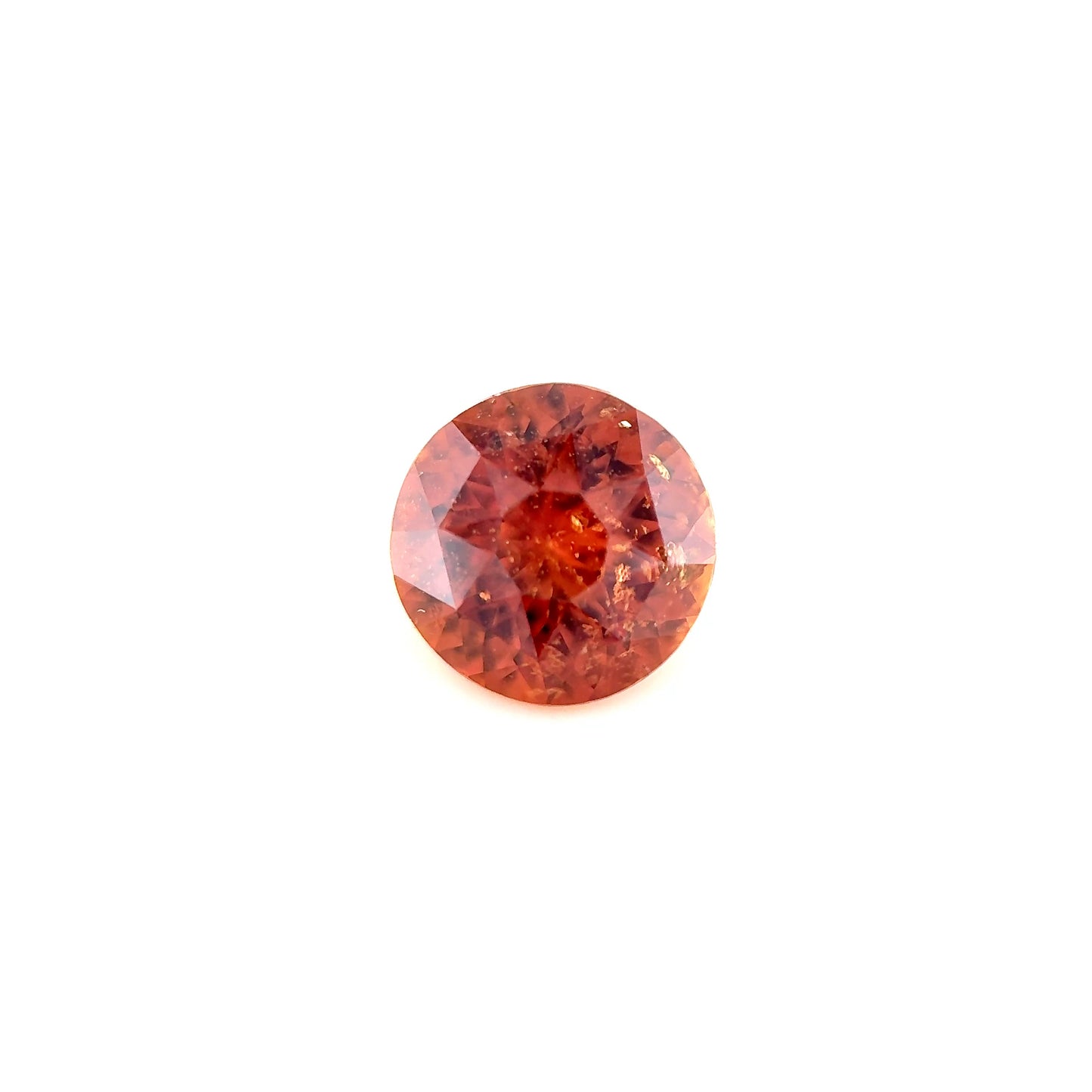 1.42ct Unheated Orange Sapphire - 6.75 x 4.35mm
