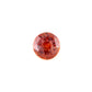 1.42ct Unheated Orange Sapphire - 6.75 x 4.35mm