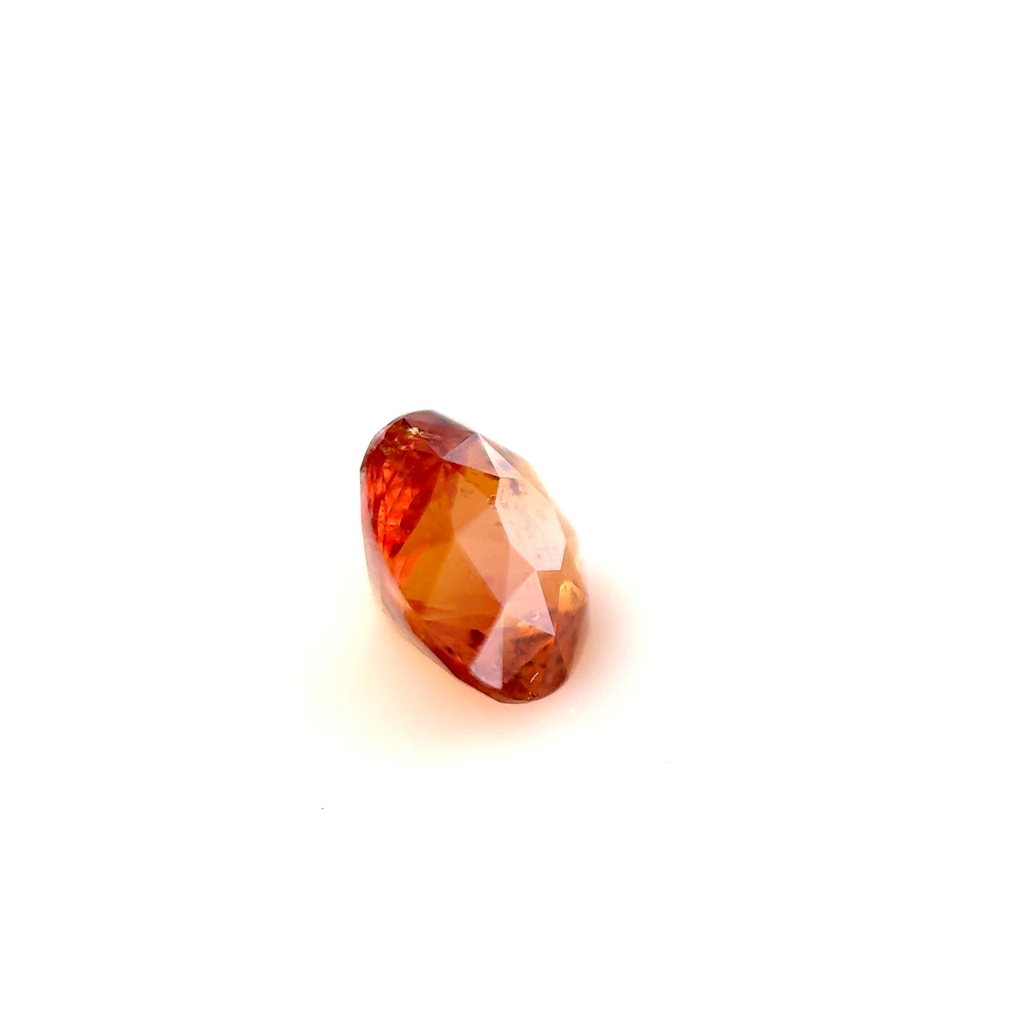 1.42ct Unheated Orange Sapphire - 6.75 x 4.35mm