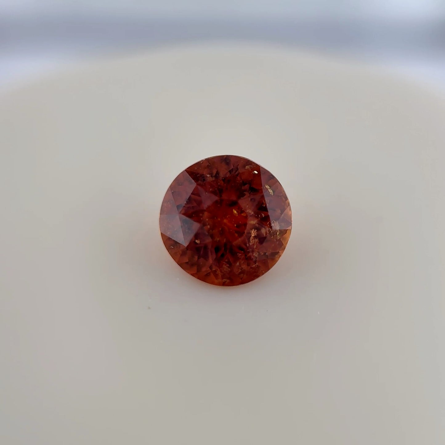 1.42ct Unheated Orange Sapphire - 6.75 x 4.35mm