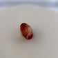 1.42ct Unheated Orange Sapphire - 6.75 x 4.35mm