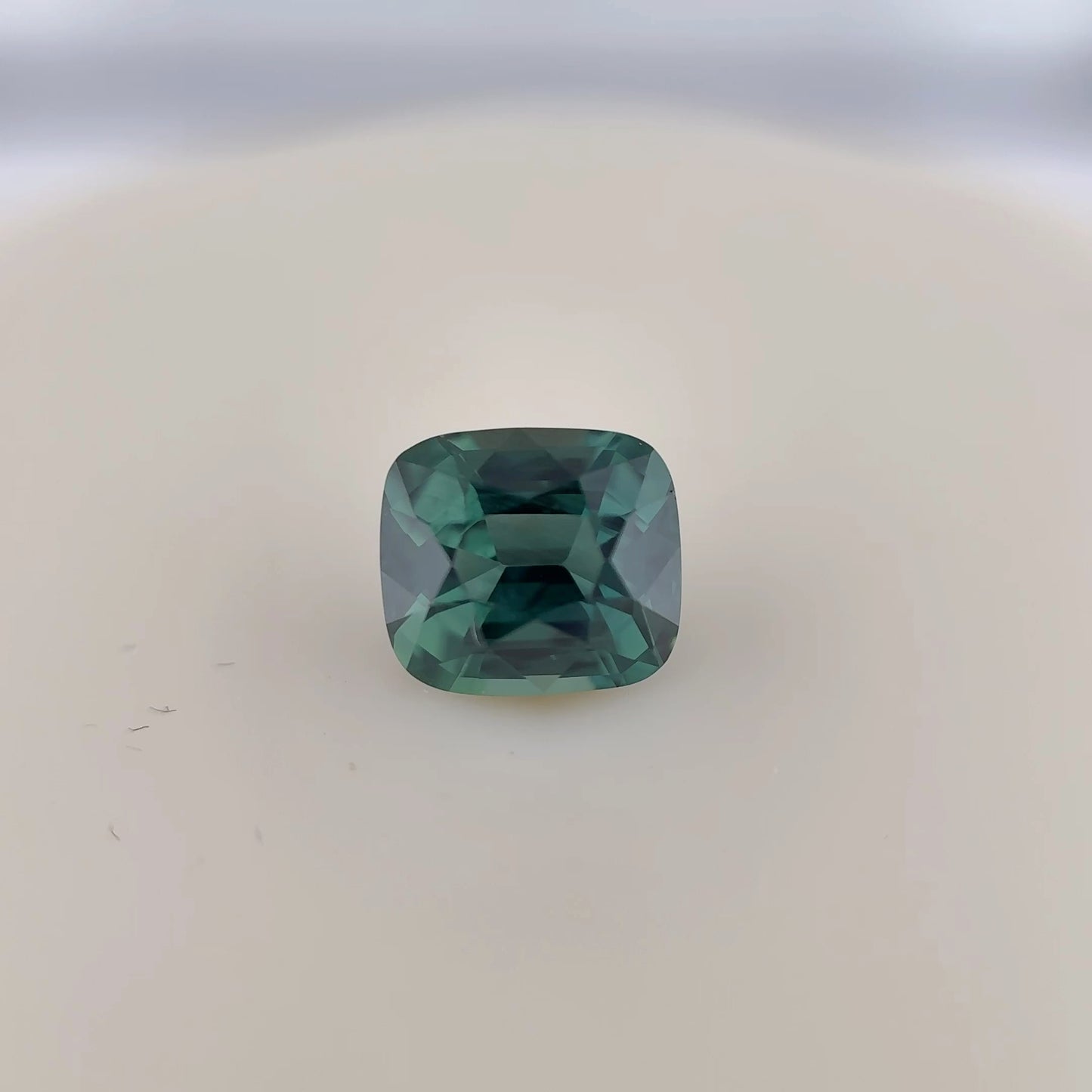 1.15ct Unheated Green Teal Sapphire - 6.38 x 5.70 x 4.01mm