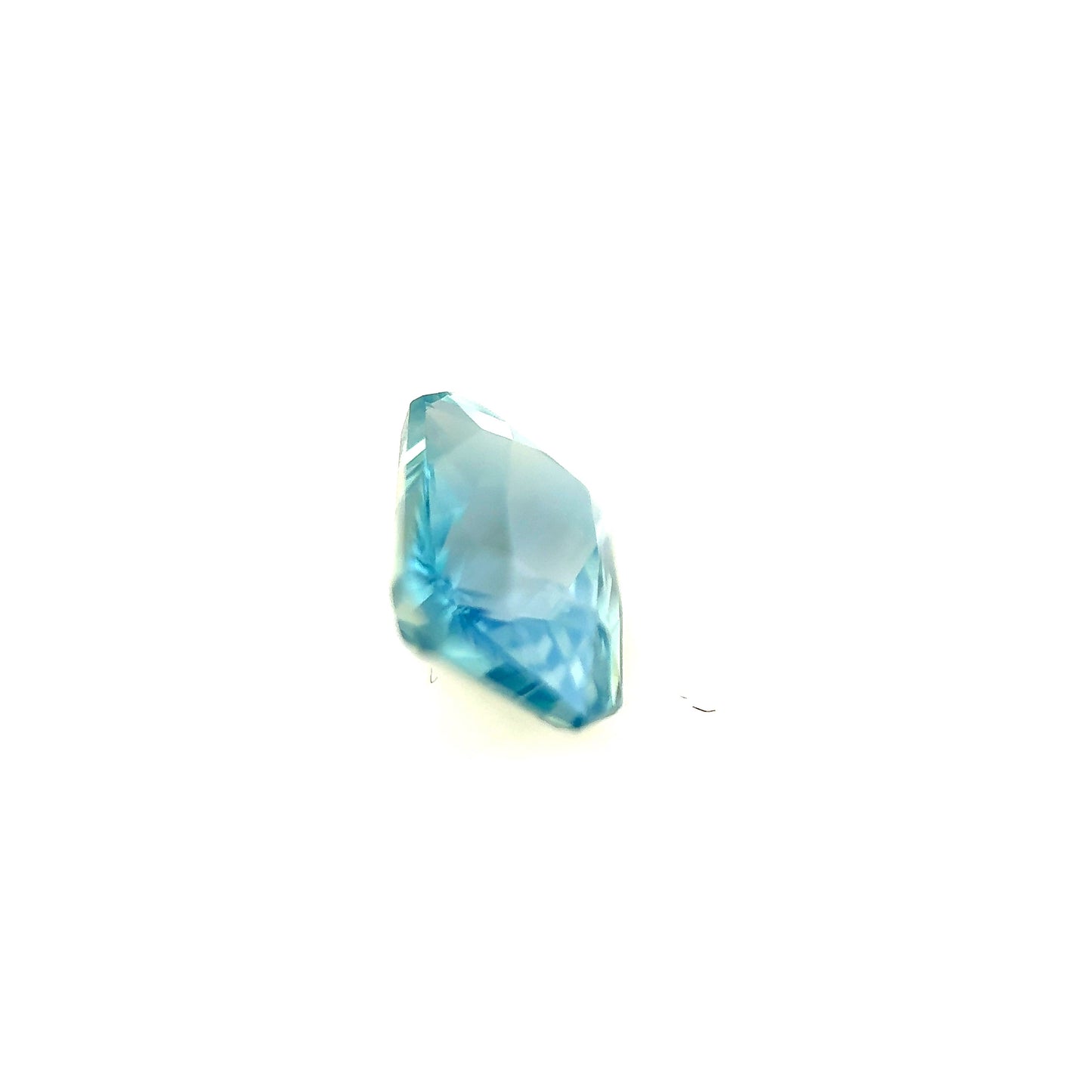 2.01ct Unheated Opalescent Greenish Blue Sapphire - 7.78 x 6.16 x 4.50mm