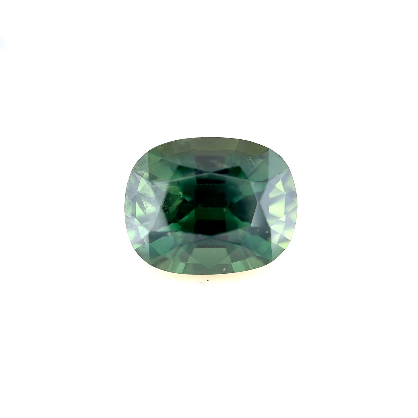 3.81ct Green Sapphire - 9.80 x 7.82 x 5.96mm