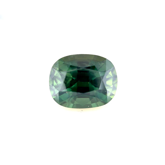 3.81ct Green Sapphire - 9.80 x 7.82 x 5.96mm