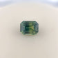 1.47ct Unheated Bi-colour Green Sapphire - 6.79 x 5.22 x 4.52mm