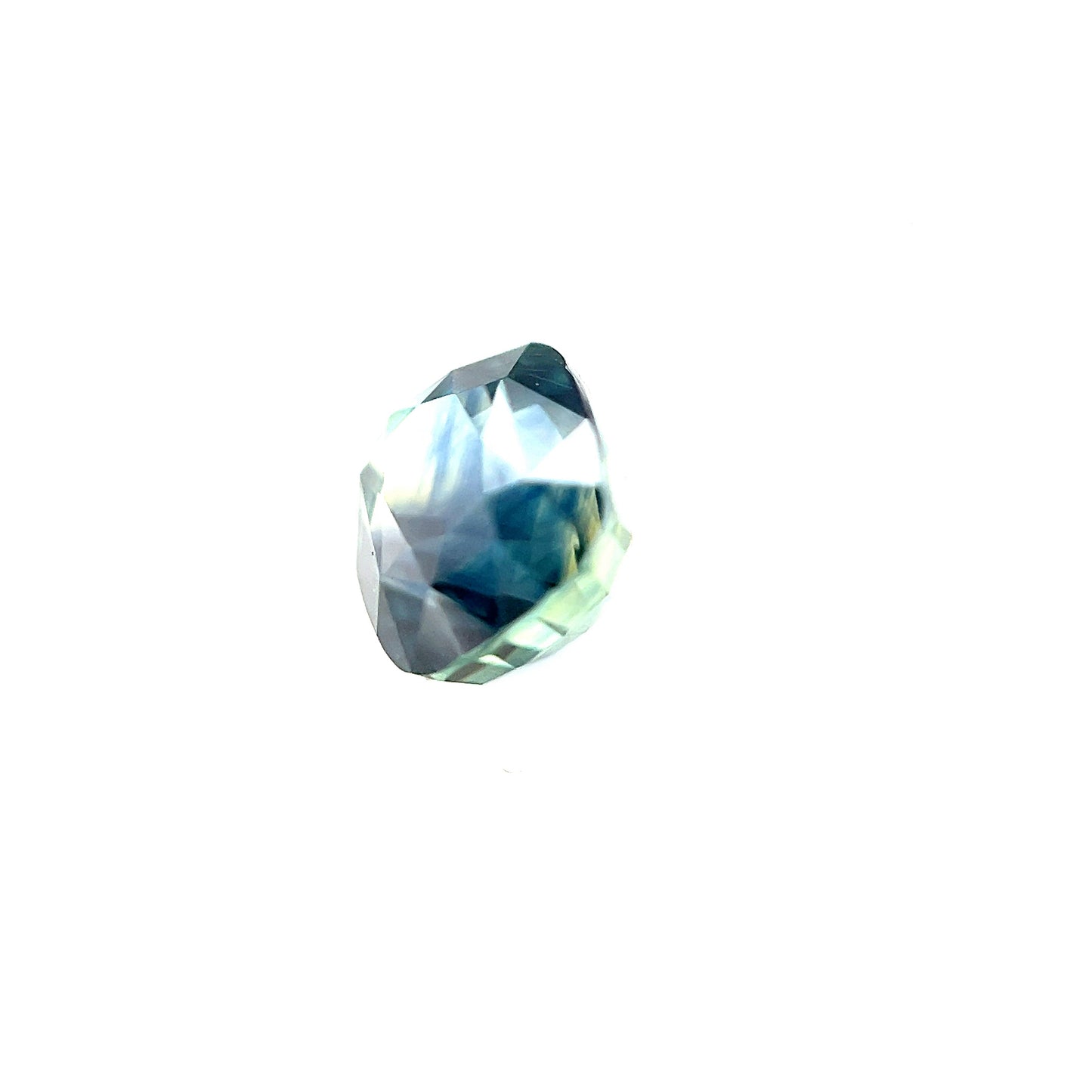 2.09ct Blue & Green/Yellow Bi-Colour Sapphire